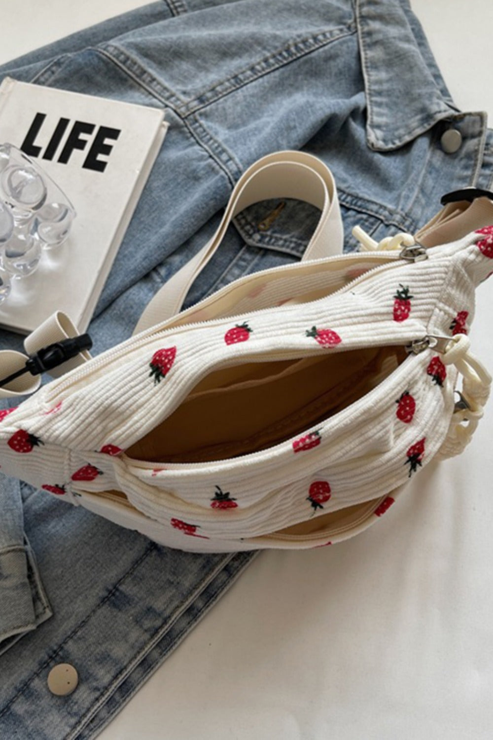 Printed Adjustable Sling Bag