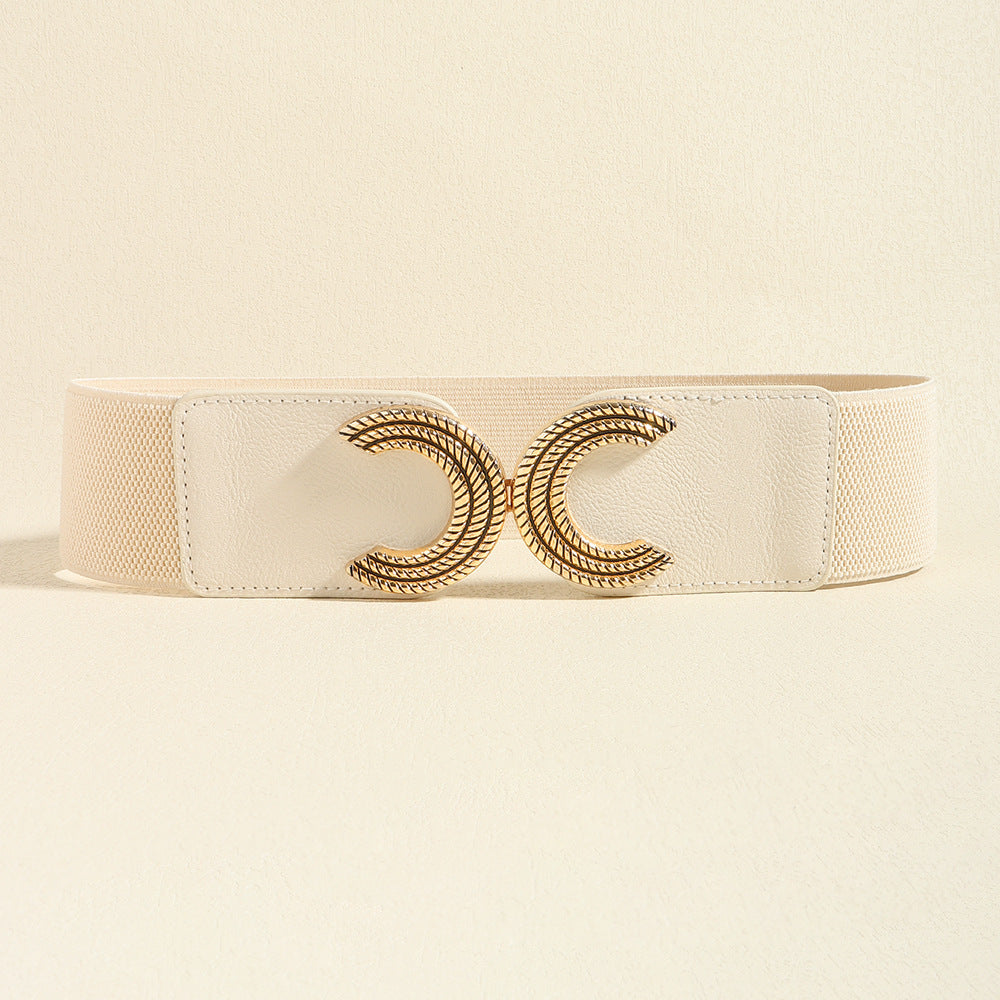 C Buckle Elastic Belt