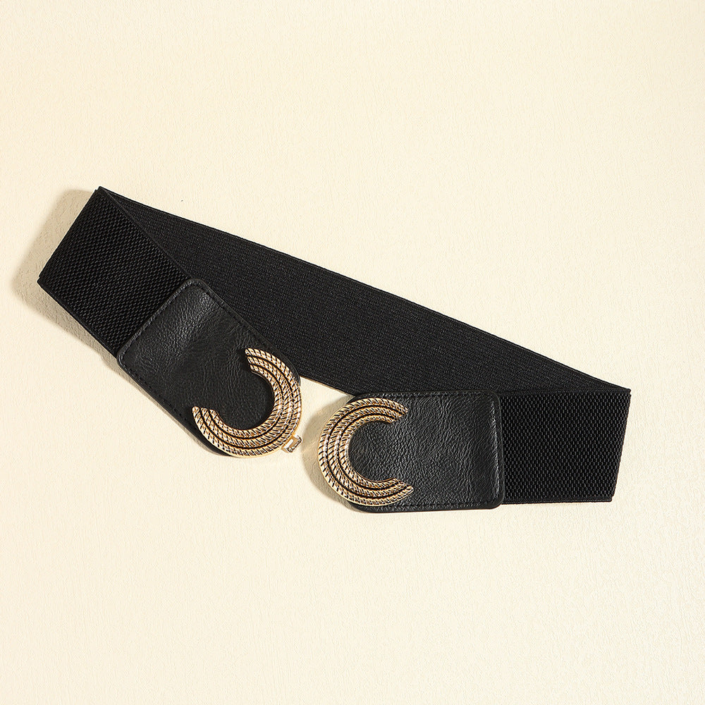 C Buckle Elastic Belt