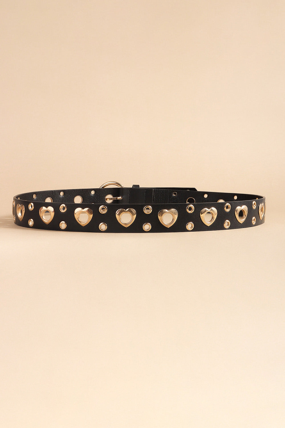 Heart Shaped PU Leather Belt