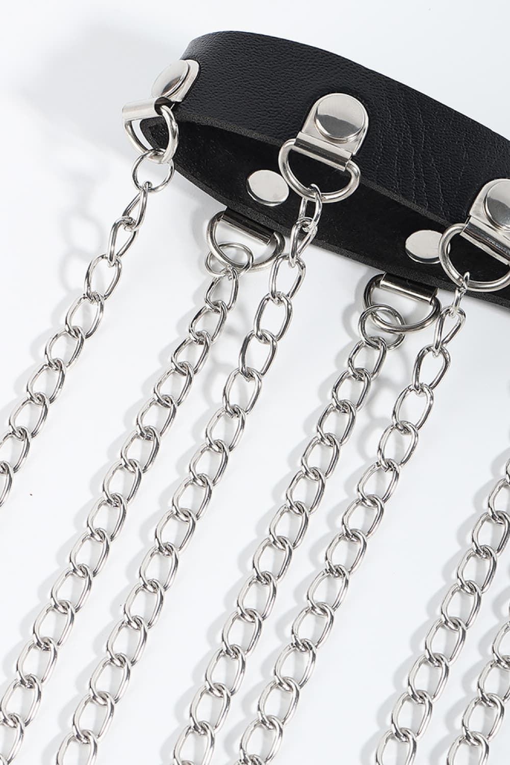 Chain PU Leather Belt