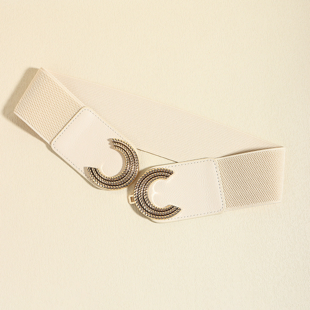 C Buckle Elastic Belt