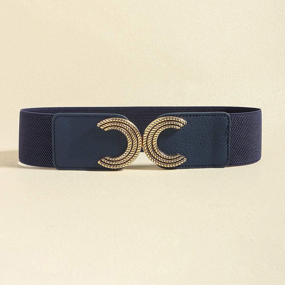 C Buckle Elastic Belt