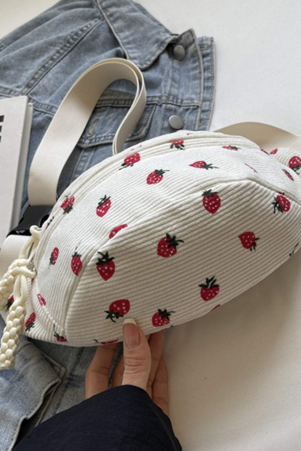 Printed Adjustable Sling Bag