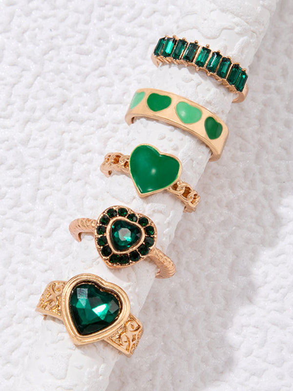 Retro palm ring multi-piece set