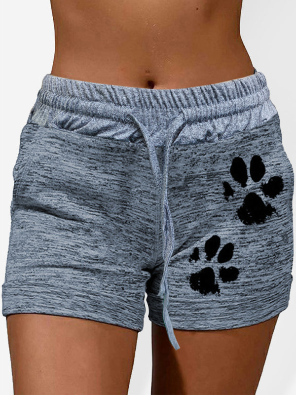 Paw quick-drying gym shorts