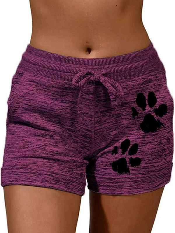 Paw quick-drying gym shorts