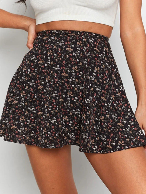 Floral umbrella skirt