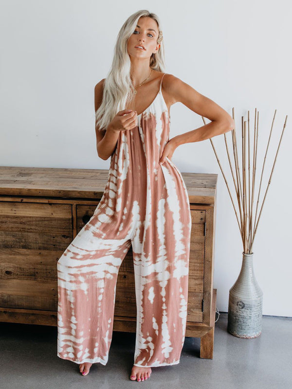 Classic wide-leg jumpsuit