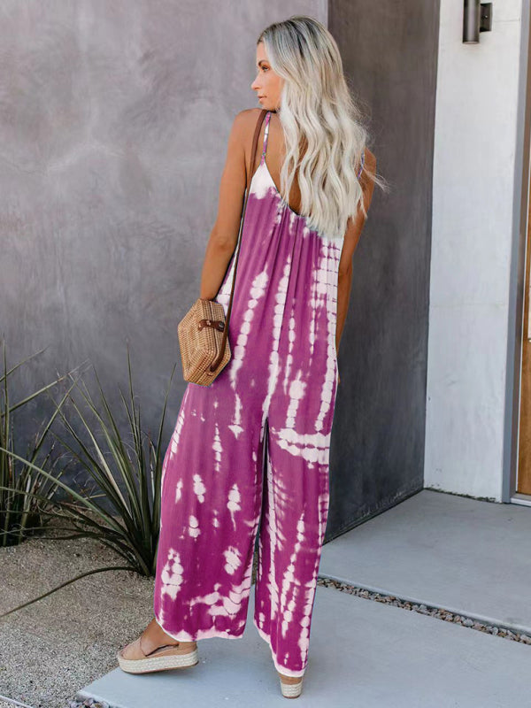 Classic wide-leg jumpsuit