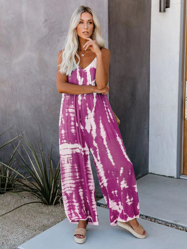 Classic wide-leg jumpsuit