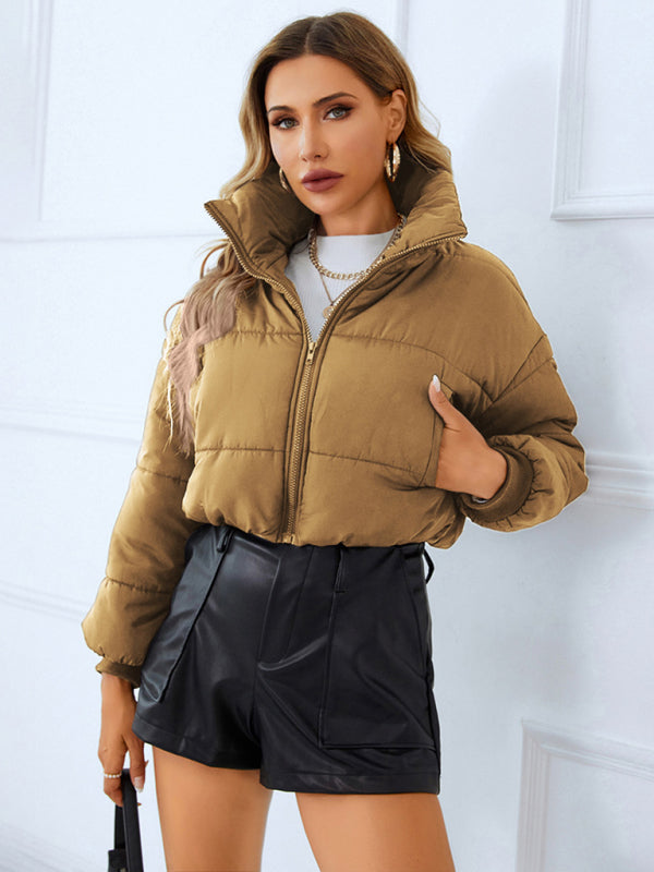 Warm quilted jacket