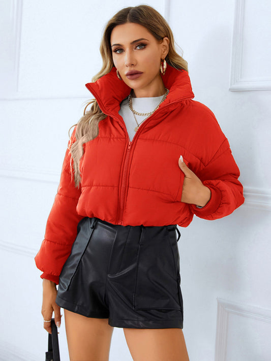 Warm quilted jacket