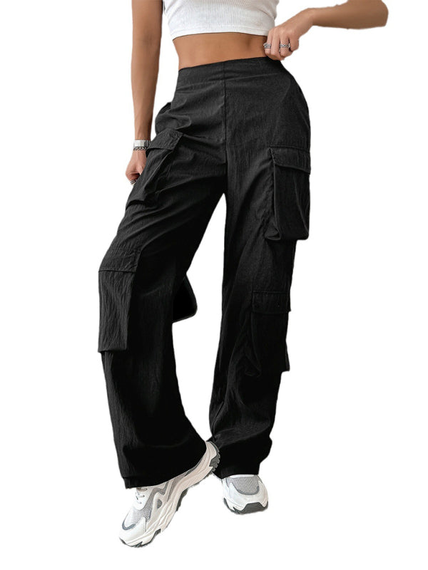 Multi-pocket workwear trousers