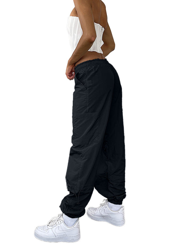 Loose multi-pocket cargo pants