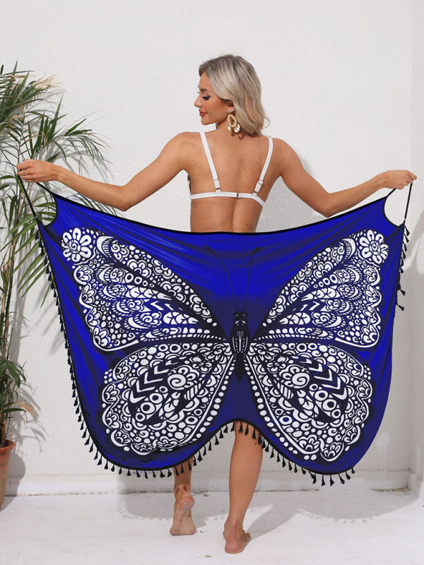 Butterfly beach skirt