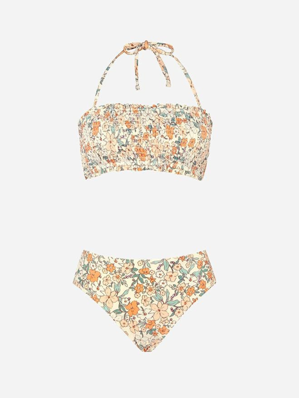 Floral resort bikini