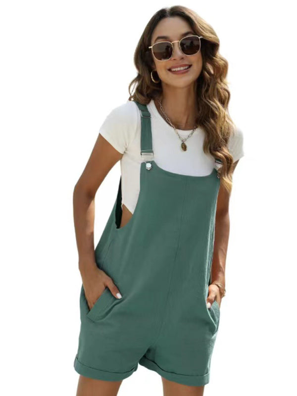 Cotton adjustable overalls