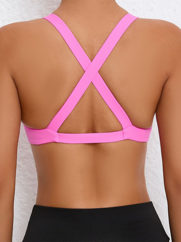 Quick-drying sports bra