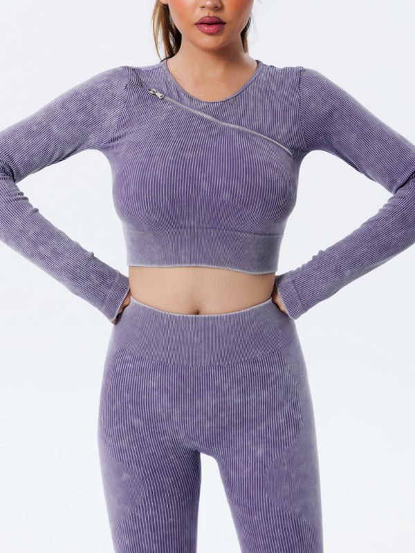 Quick Dry Long Sleeve Yoga Top